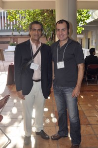 James y Luis Alberto Ferré 5_DSC0377 Luis Alberto Ferré Rangel junto a James Lynn. Recordando viejos tiempos sobre los comienzos de El Nuevo Día Interactivo. Trabajé con ENDI.com desde el 1997 hasta el 2000.