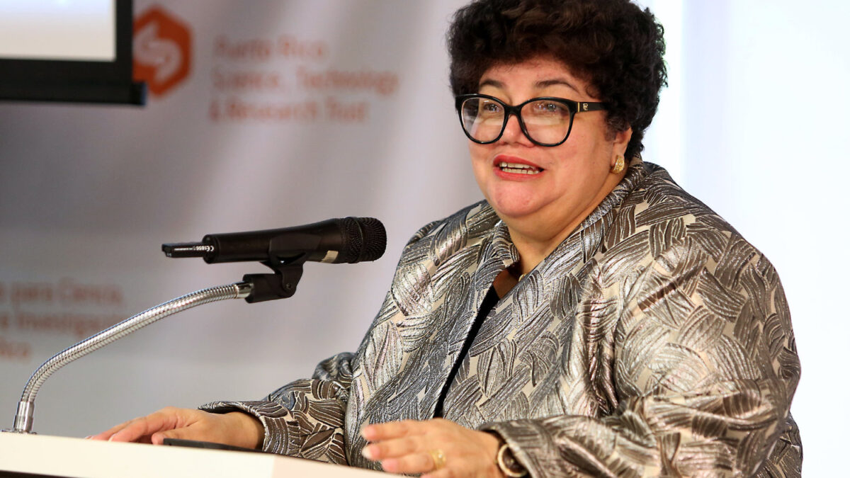 Lucy Crespo, principal oficial ejecutiva (CEO) del Fideicomiso de Ciencia y Tecnología de Puerto Rico