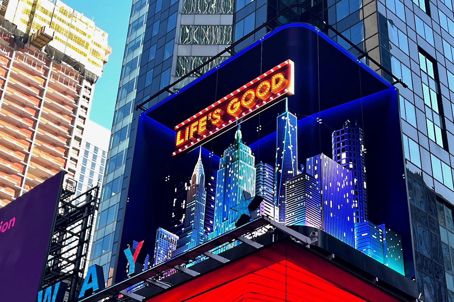 LG en Times Square destaca la importancia de proteger el planeta ...
