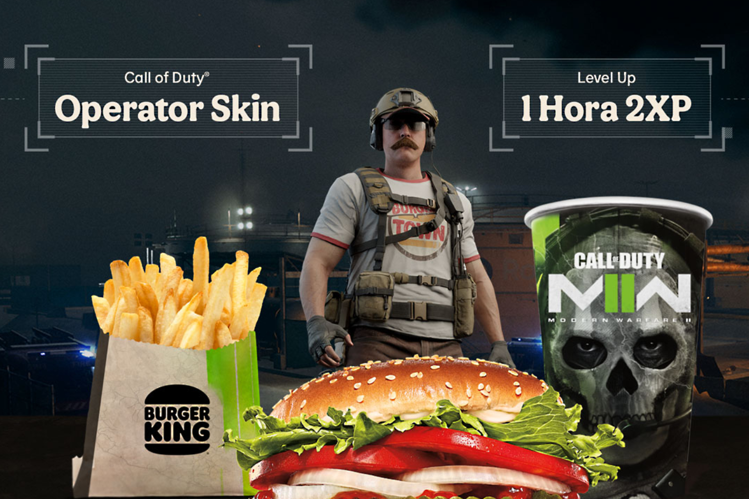 Burger King® trae la acción de Call Of Duty James Lynn Tecnología y