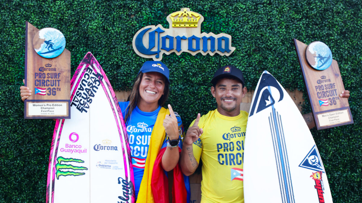 Ganadores en el Corona Pro Surf Circuit 36