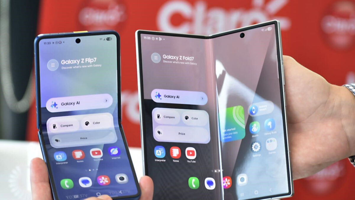 Claro Galaxy Z Fold7 y Galaxy Z Flip7