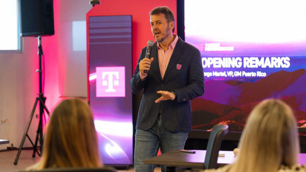 Jorge Martel, vicepresidente y gerente general de T-Mobile Puerto Rico