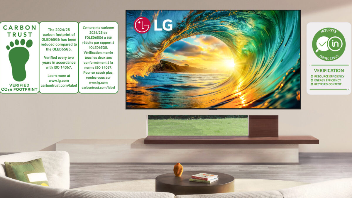 2026 LG OLED evo G6_ESG Certification