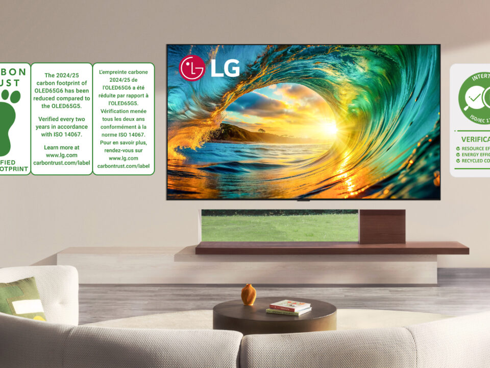 2026 LG OLED evo G6_ESG Certification