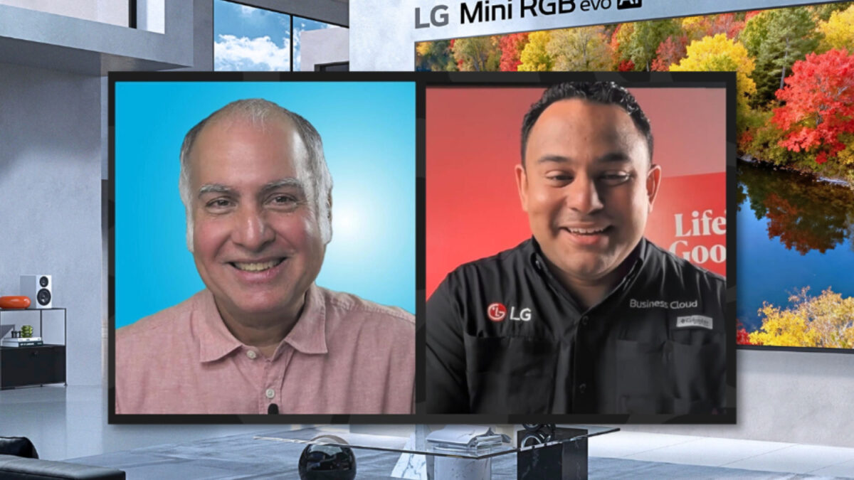 Joel Villarreal, Gerente de Cuentas Clave para el Caribe y Puerto Rico de LG Commercial Displays