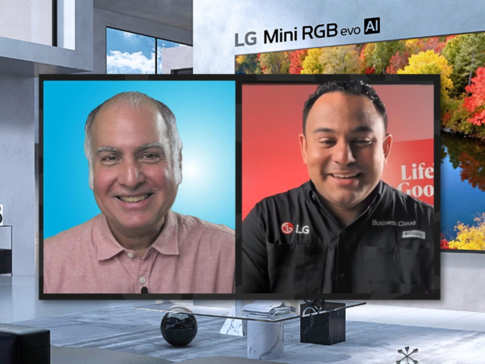 Joel Villarreal, Gerente de Cuentas Clave para el Caribe y Puerto Rico de LG Commercial Displays